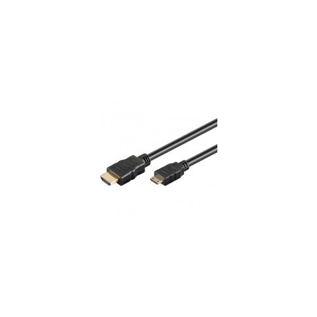 Cable HDMI A - HDMI G mini 2 metros negro 31932