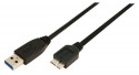 Logilink cable USB A - USB B micro 3 metros macho-
