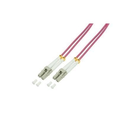 Logilink cable de fibra óptica OM4 MMF LC/LC 1 m