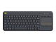 Logitech teclado Wireless Touch K400 Plus 2.4 GHz