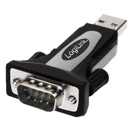 Logilink conversor USB 2.0 a serie RS232 compacto