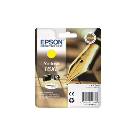 Epson cartucho de tinta amari. 16XL T1634 6,5 ml