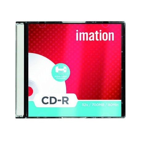 Imation CD-R 700MB 80 minutos 52x impri. 10 uni.