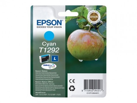 Epson cartucho de tinta cyan T1292 7 ml.