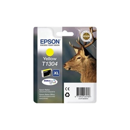Epson cartucho de tinta amarillo T1304 10,1 ml.