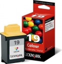 Lexmark cartucho tinta color 19 15M2619 260 pági