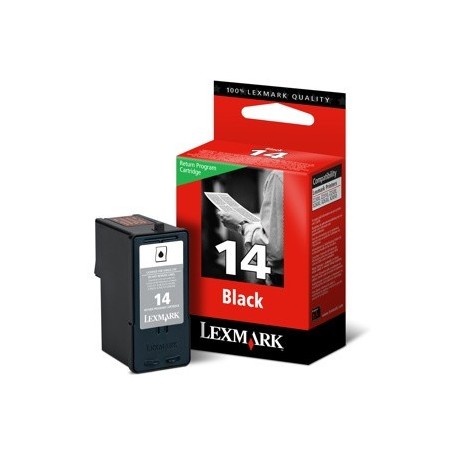 Lexmark cartucho tinta negro 14 18C2090B 150 pag