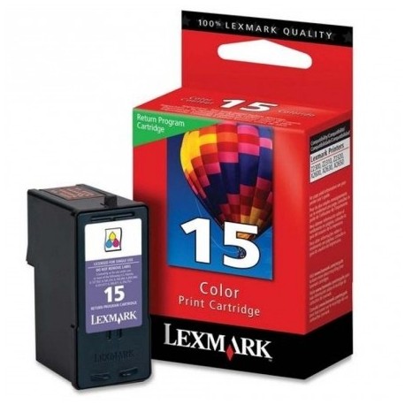 Lexmark cartucho tinta color 15 18C2110E 150