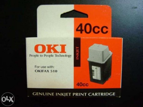 OKI car.tinta negro fax OF 510