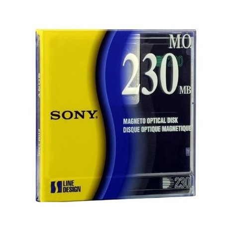 Sony disco óptico 3,5" 230Mb