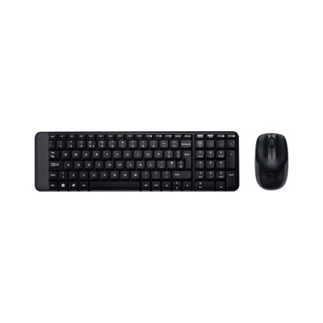 Logitech kit teclado+ratón inalám. MK220