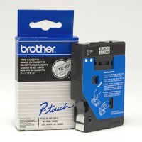 Brother cinta rotula. TC101 negro/transf. 12mmx 7m