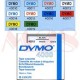 Dymo cinta rotuladora 40012 rojo/trans. 12mm x 7m.