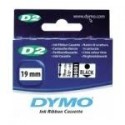 Dymo cinta rotuladora 60601 blanc/negro 19mm x 50m