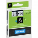 Dymo cinta rotuladora 40913 negro/blanco 9mm x7m