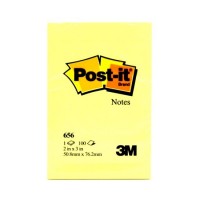 3M Post-it notas 656 76x51mm amarillo