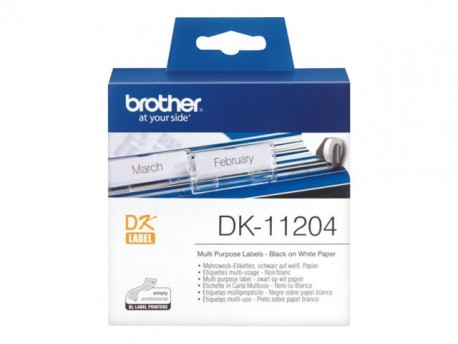 Brother etiquetas DK11204 17mm x 54 mm - 400 etiqu