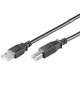 Cable USB A - USB B 5 metros macho-macho 2.0 HiSp
