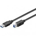 Cable USB A - USB B 1,8 metros macho-macho 3.0
