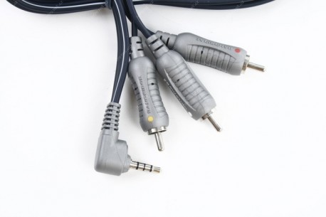 Bandridge cable audio jack 3,5mm m. - 3RCA m.1,5m