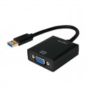 Logilink conversor USB 3.0 a VGA cable 15cm UA0231