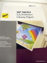 HP papel ink-jet 51636J A4 Glossy - 90gr. - 50 hoj