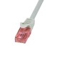 Logilink cable red RJ45 20m. Cat.6e gris UTP cobre
