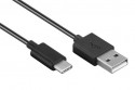 Goobay cable USB A - USB-C C 2 metros macho-macho
