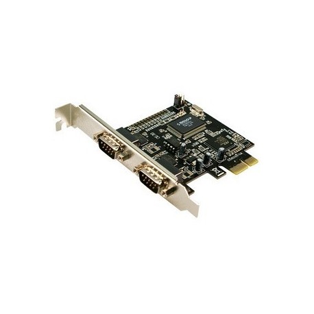 Logilink tarjeta 2 puertos serie RS-232 PCI Expres
