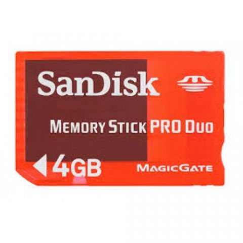 Sandisk memoria SDMSG-004G-B46 4Gb Memory Stick Pro Duo Card