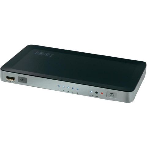 Digitus conmutador 5 puertos HDMI  DGT-DS-45300