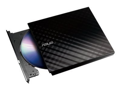 Asus Regrabadora externa 90-DQ0435-UA221KZ - DVD±RW (±R DL) / CR-RW - USB 2.0 - externo - negro