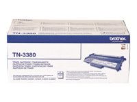 Brother toner TN3380 negro 8.000 páginas para Brother DCP-8110, 8150, 8155, 8250, HL-5440, 5450, 5470, 6180, MFC-8510, 8520, 8710, 8950