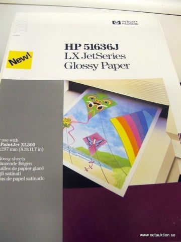 HP papel ink-jet 51636J A4 Glossy - 90gr. - 50 hojas