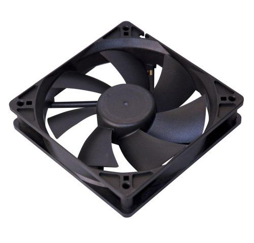 Akasa ventilador quietfan AK-174BK-S 12cm x 12cm x 25cm diámetro 12V-1200rpm - conector 3 pin
