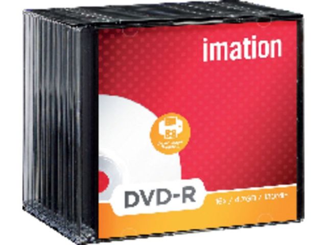 Imation DVD+R 4,7GB 2 unidades blister cartón, pack 5 blister