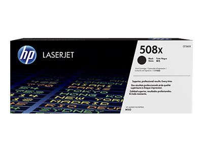 HP toner negro 508X CF360X 12500 páginas para MFP M577, M552, M553, M577