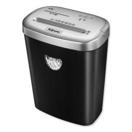 Fellowes destructora P53C 10 hojas 70gr., particulas 4x35, seguridad P3, ciclo 3 minutos, 23litros, Grapas, Clips, tarjetas, CDs.