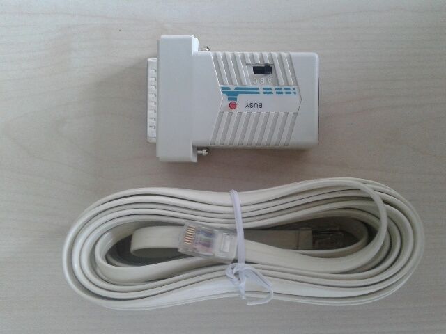 Ice Link  extensión impresora paralelo ICE-TX-DB25 80303671 trasmisor con cable RJ45 hasta 350 metros(adaptador corriente opcional).