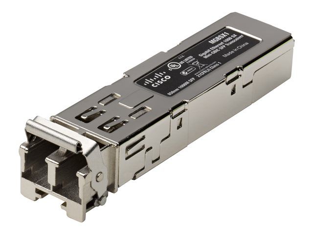 Cisco conector SFP LC Small Business MGBSX1 - Módulo de transceptor SFP (mini-GBIC) - Gigabit Ethernet - 1000Base-SX - LC