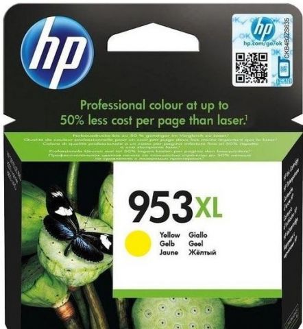 HP cartucho de tinta amarillo 953XL 1600 paginas para Officejet Pro 7720- 7730 - 7740 - 8218 - 8710 - 8715 - 8720 - 8725 - 8730 - 8740 - 8745