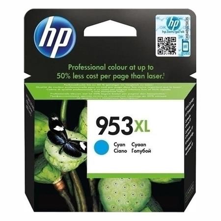 HP cartucho de tinta cyan 953XL 1600 paginas para Officejet Pro 7720 -7730 - 7740 - 8218 - 8710 - 8715 - 8720 - 8725 - 8730 - 8740 - 8745