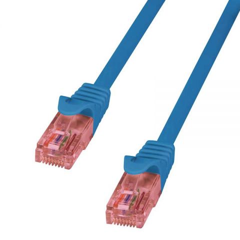 LogiLink cable de red RJ45 2 metros Cat.6e azul UTP cobre CQ2056U
