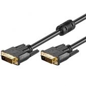 LogiLink cable DVI-D 24+1 macho - DVI-D 24+1 macho 3 metros con ferrita
