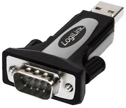 LogiLink conversor USB 2.0 a serie RS232 compacto AU0034