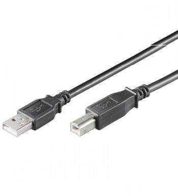 Cable USB A - USB B  5 metros macho-macho 2.0 HiSpeed