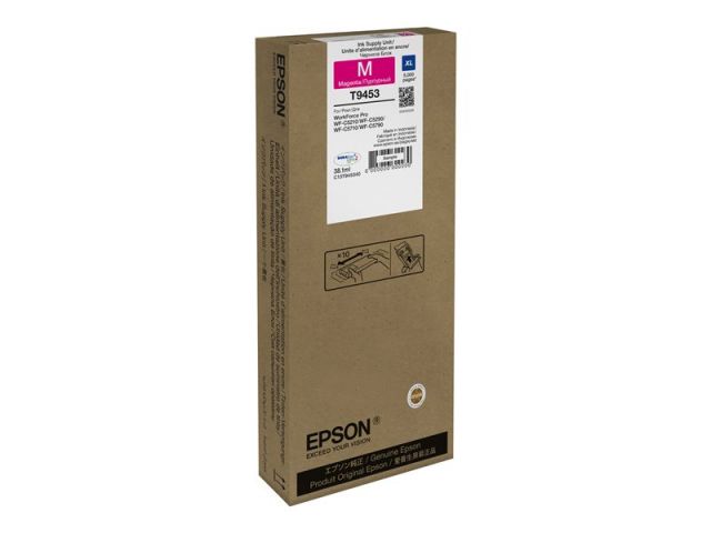 Epson cartucho de tinta magenta T9453 C13T945340 38,1ml - 5.000 páginas para WorkForce Pro WF-C5210DW -  WF-C5290DW -  WF-C5710DWF -  WF-C5790DWF
