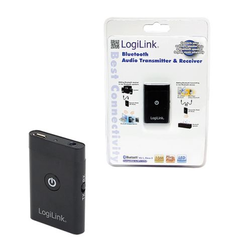 LogiLink Adaptador audio BT0024 transmisor & receptor