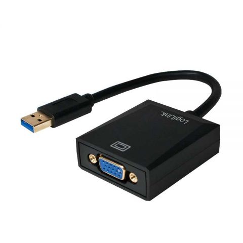 LogiLink conversor USB 3.0 a VGA cable 15cm UA0231