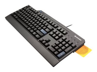Lenovo Teclado Smartcard -  Español - negro - Lector SmartCard - USB - 45.713 cm x 18.53 cm x 2.5 cm - 4X30E51034